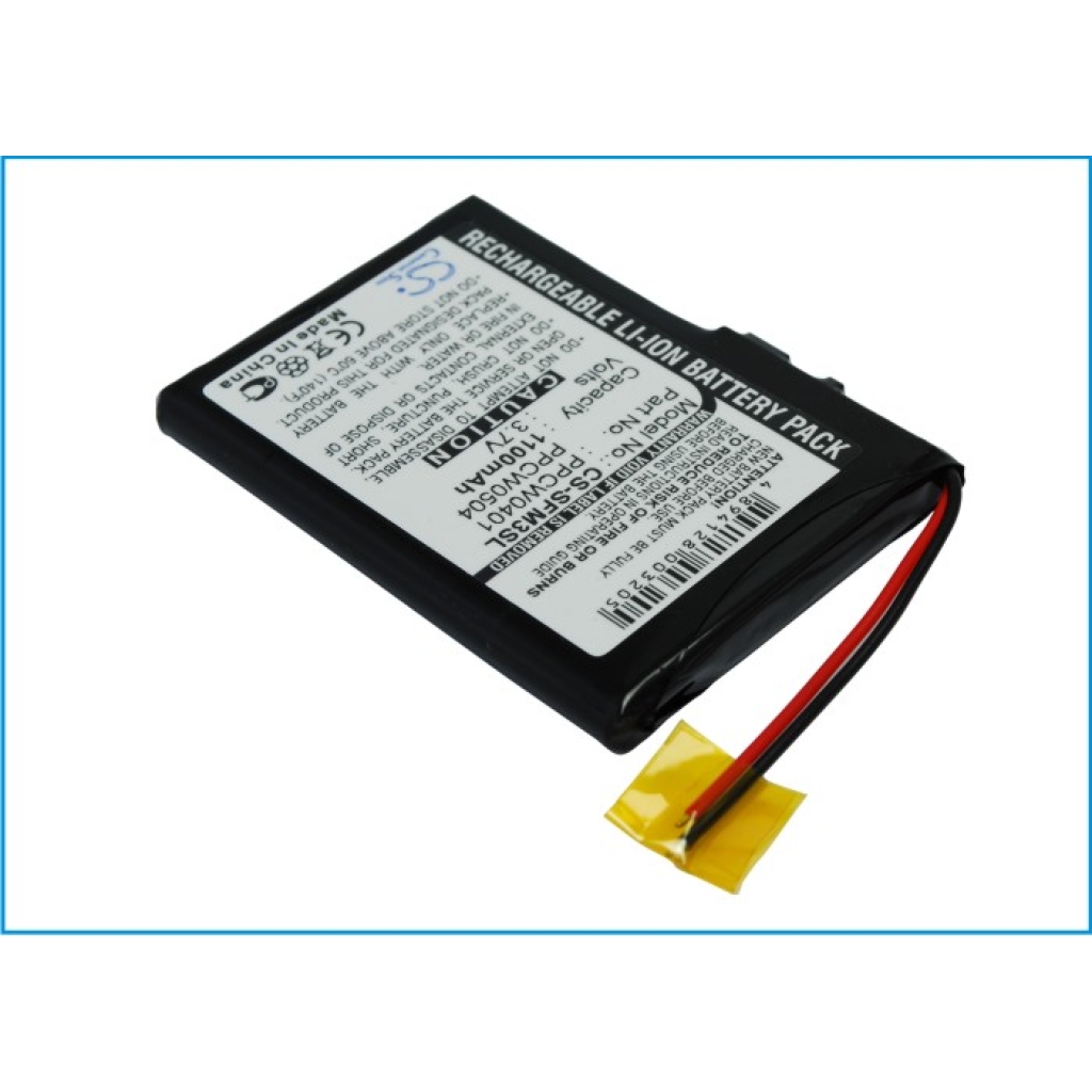 Baterie MP3, MP4, PMP Cowon CS-SFM3SL