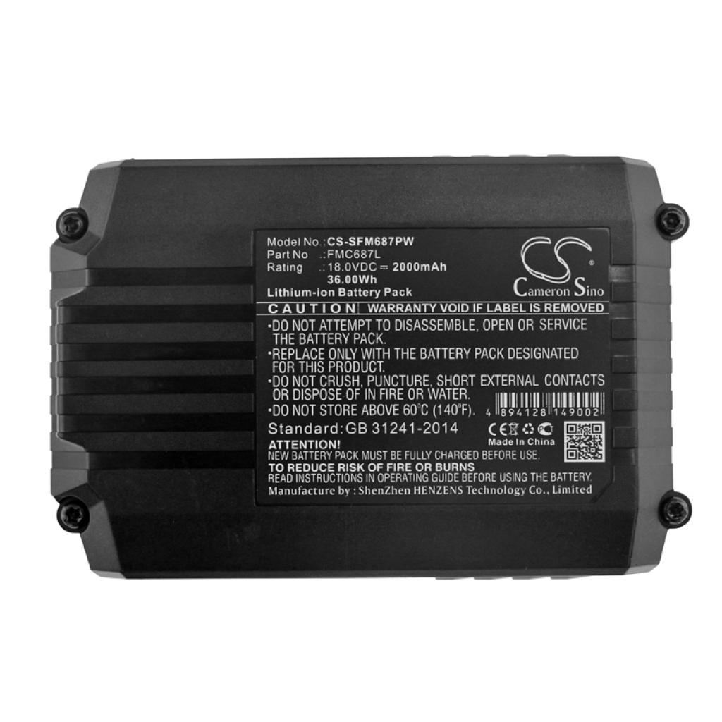 Battery industrial Stanley FMC675B