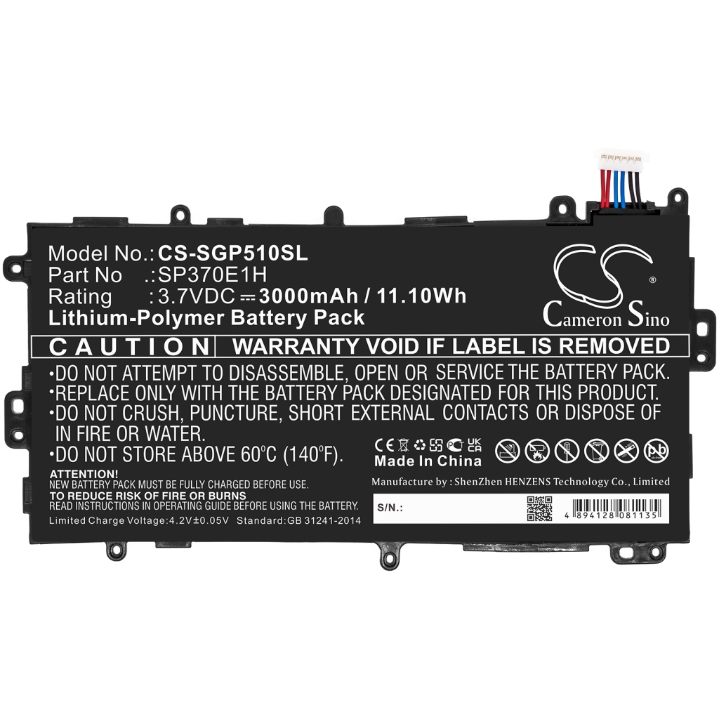 Baterie tabletă Samsung CS-SGP510SL
