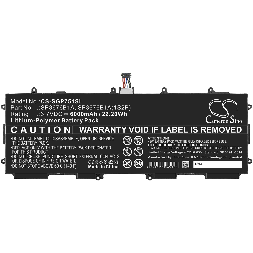 Baterie tabletă Samsung GT-P5113 (CS-SGP751SL)