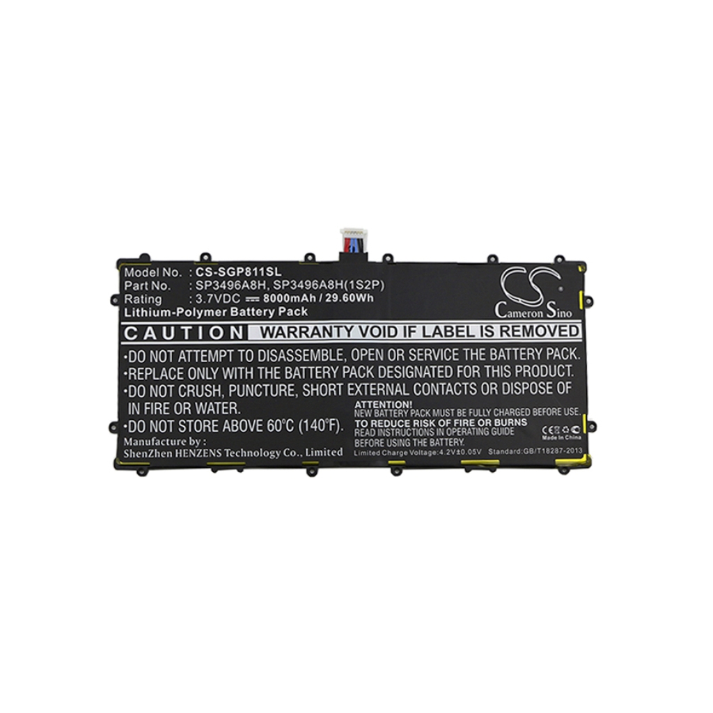 Baterii Înlocuiește SP3496A8H(1S2P)