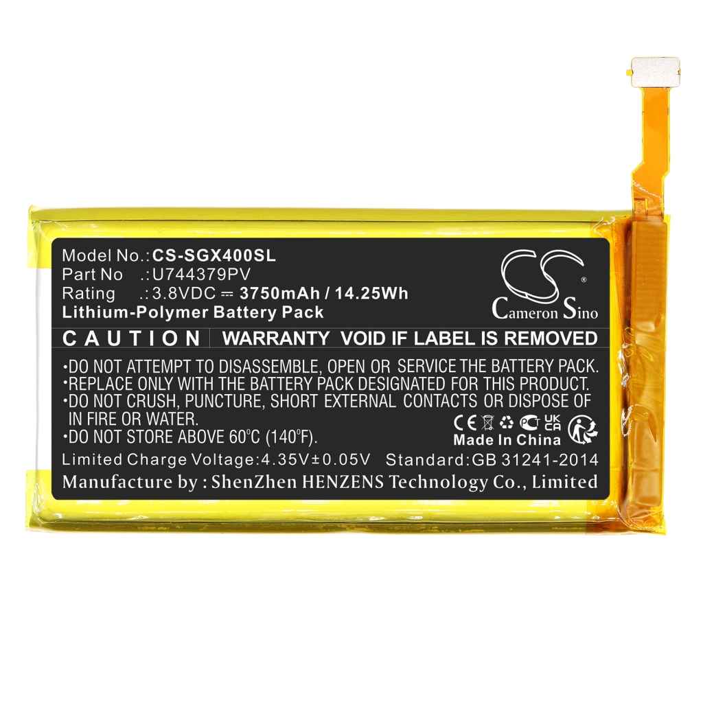 Baterii Baterie GPS, Navigator CS-SGX400SL
