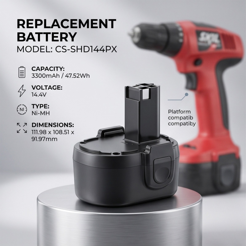 Baterii compatibil cu Skil 144VXT 144VXT CS-SHD144PX