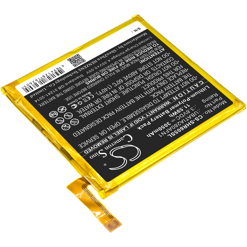 Înlocuire compatibilă pentru bateria Sharp UBATIA280AFN1