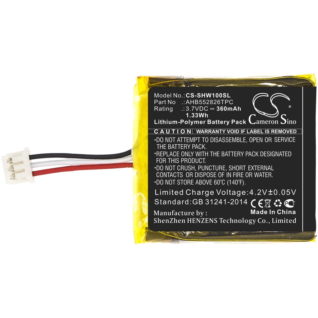 Înlocuire compatibilă pentru bateria Sennheiser 1000806,AHB552826TPC