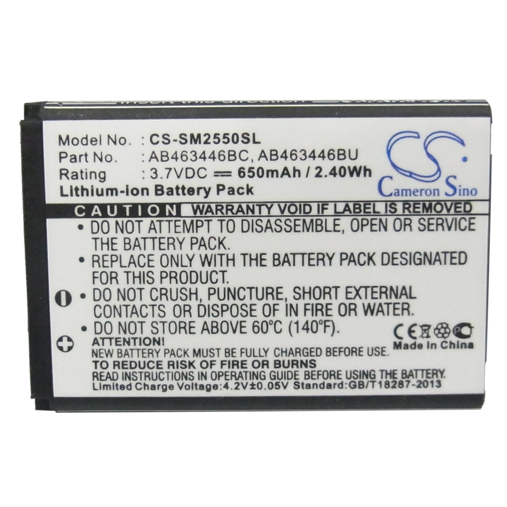 Înlocuire compatibilă pentru bateria Samsung AB463446BC,AB463446BU