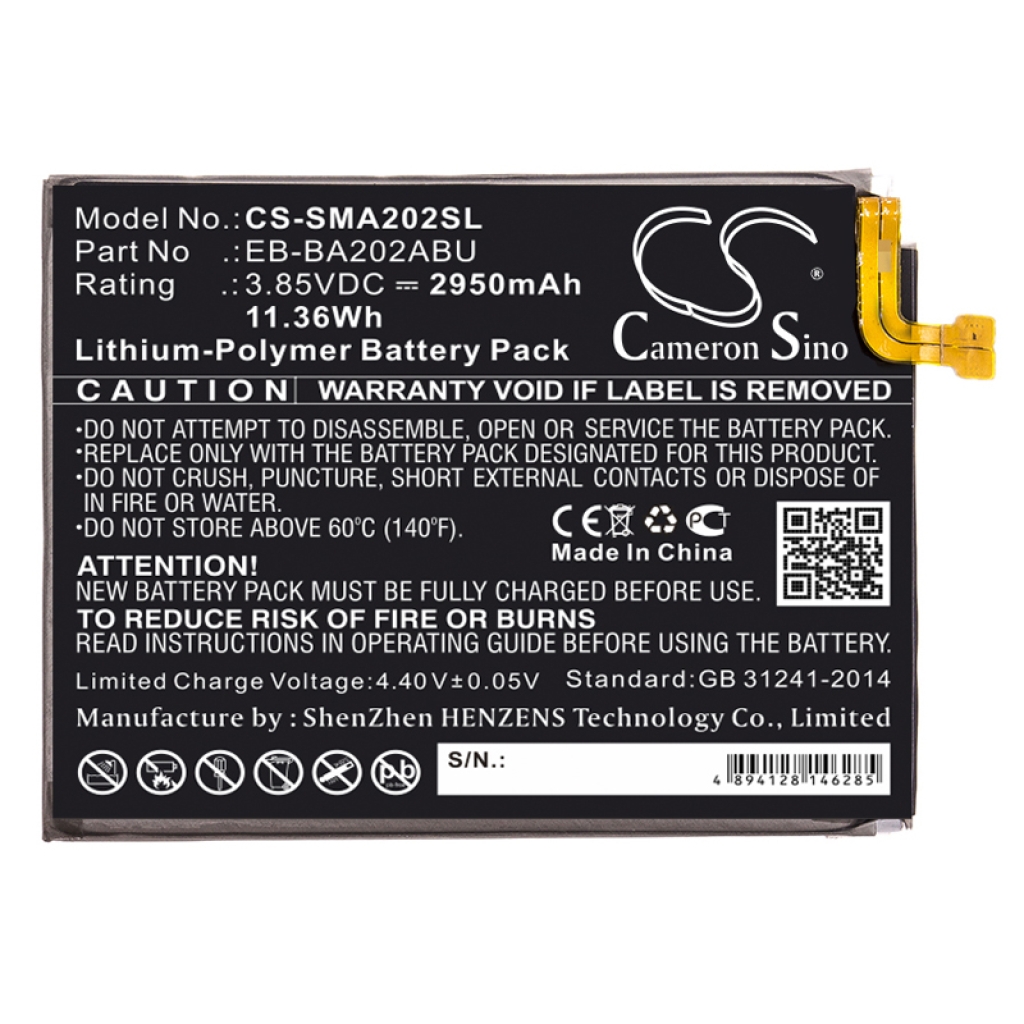 Baterie telefon mobil Samsung SM-A202F/DS (CS-SMA202SL)