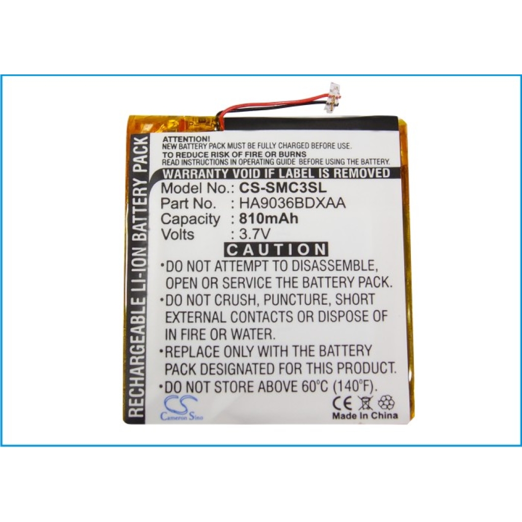 Baterie MP3, MP4, PMP Samsung CS-SMC3SL