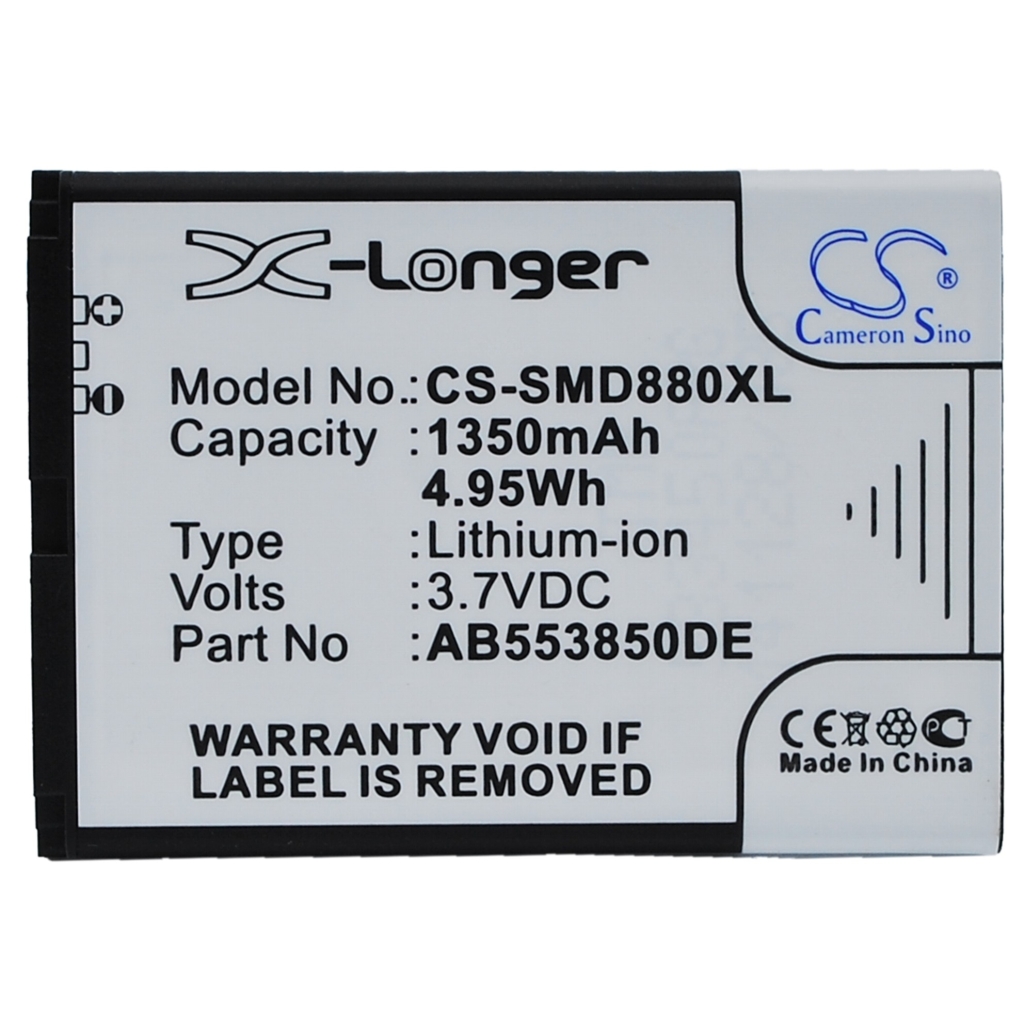 Baterie compatibil cu Samsung CS-SMD880XL