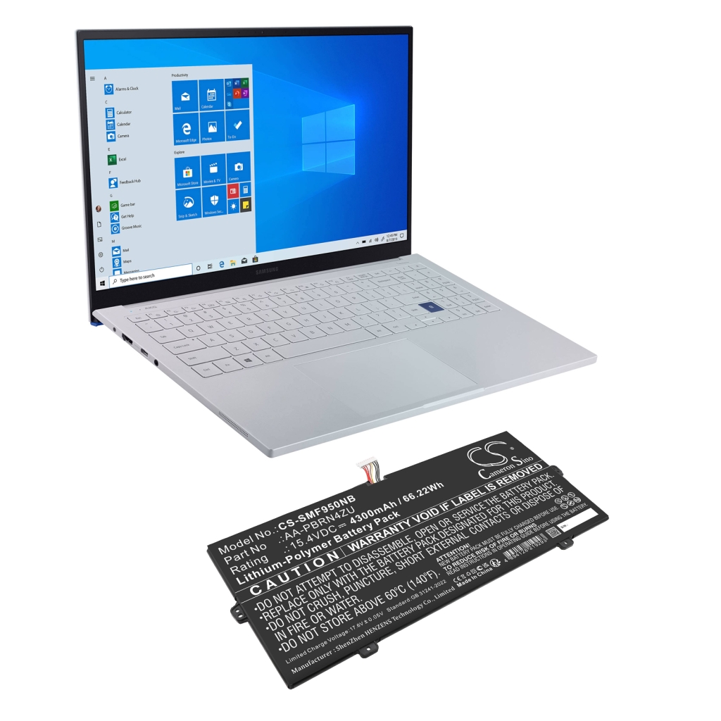 Baterii pentru laptop Samsung Galaxy Book Ion NP950XCJ-X01DE (CS-SMF950NB)