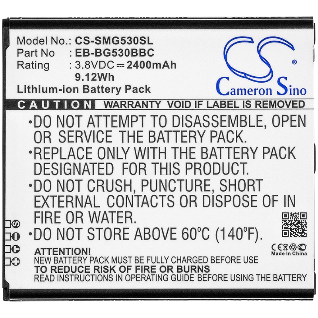 Battery Replaces EB-BG530BBC