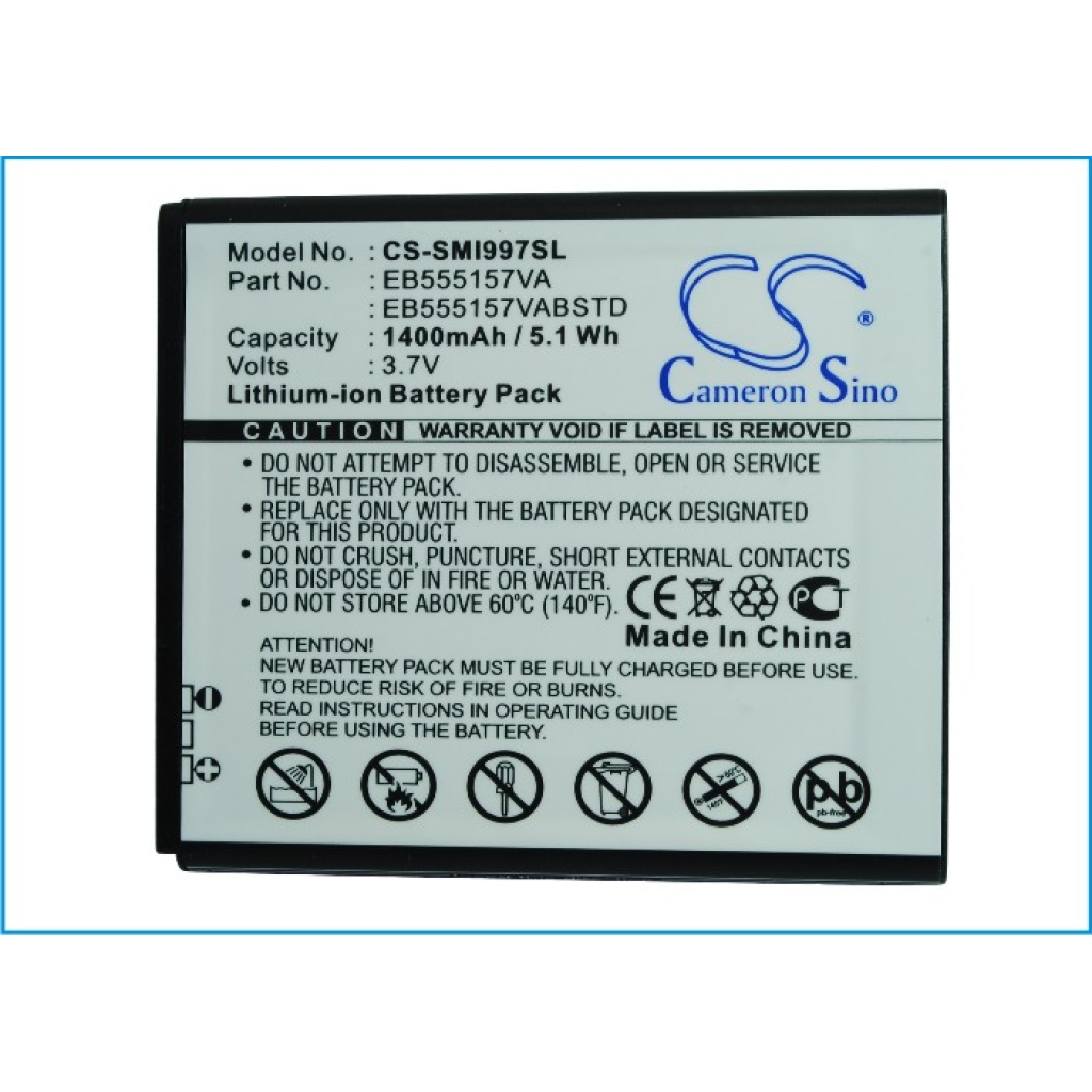 Înlocuire compatibilă pentru bateria Samsung EB555157VA,EB555157VABSTD