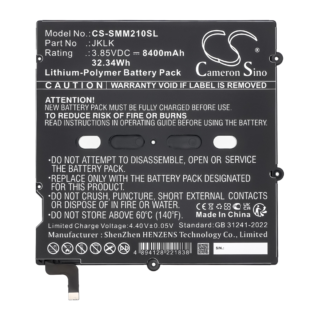 Tablet Battery Sunmi CS-SMM210SL