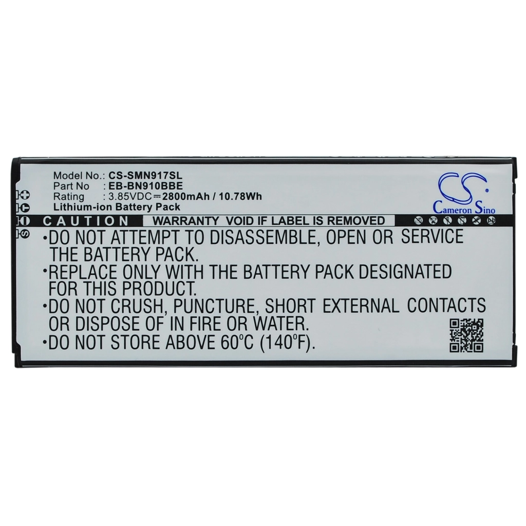 Battery Replaces EB-BN910BBT
