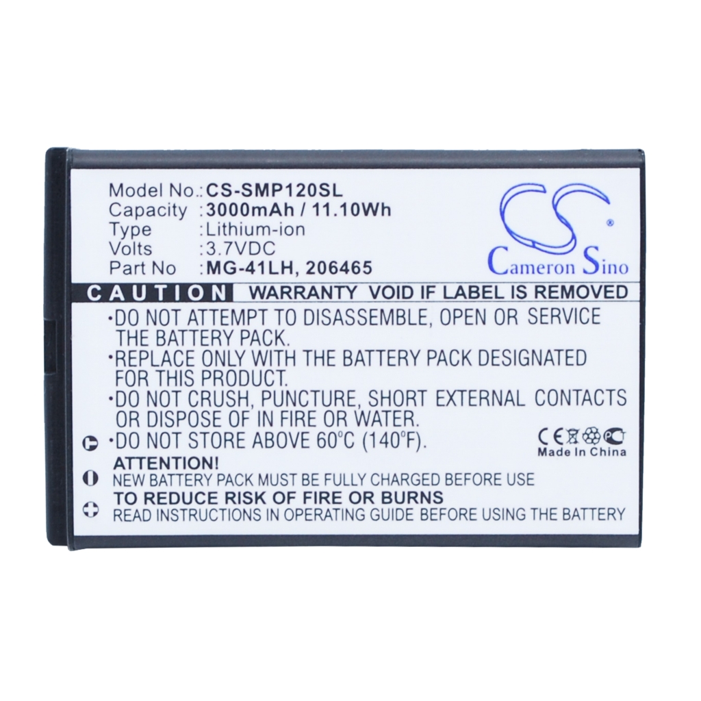Baterie GPS, Navigator Chc CS-SMP120SL
