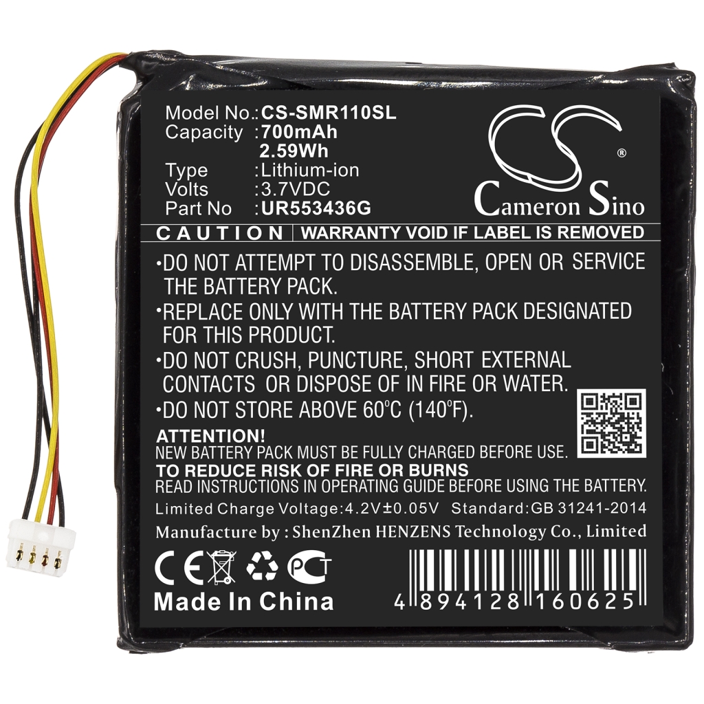 Baterie GPS, Navigator Sigma CS-SMR110SL