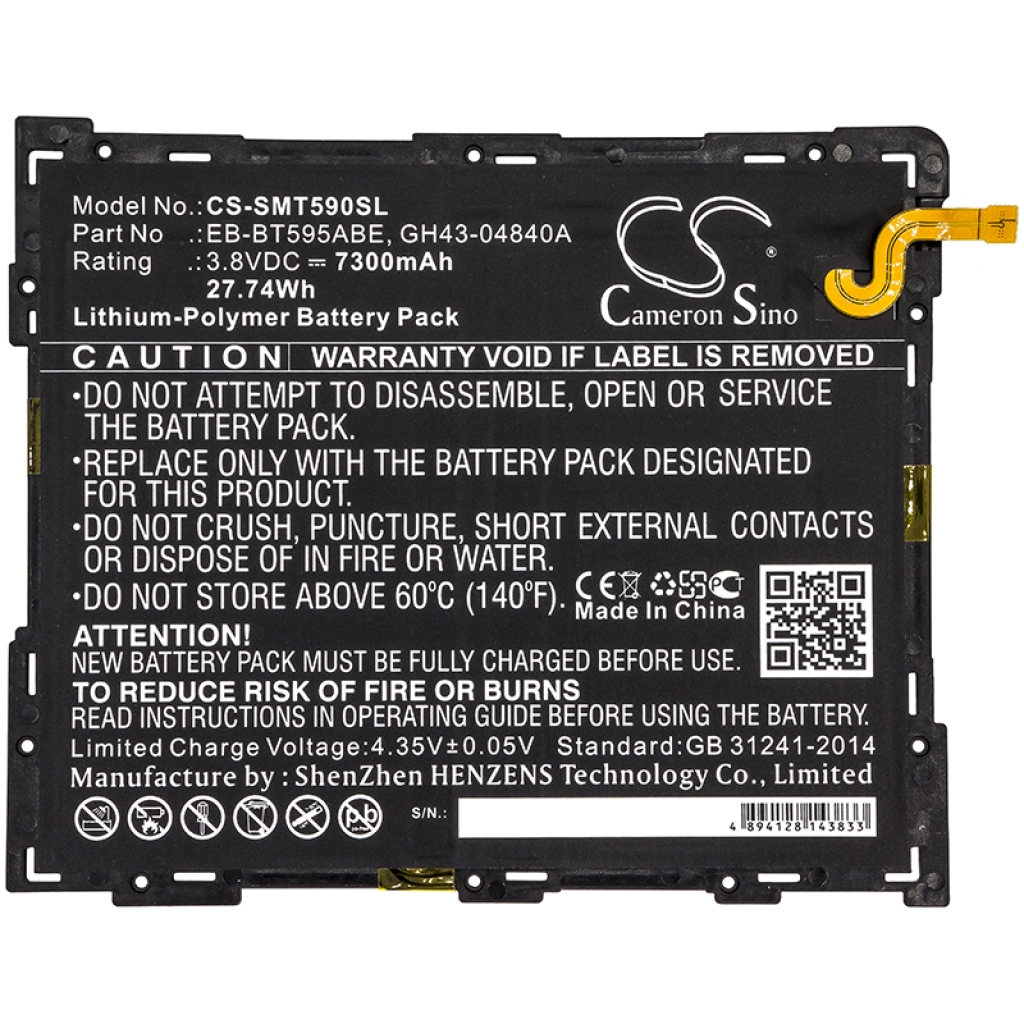 Baterie tabletă Samsung SM-T590NZBAXSP (CS-SMT590SL)