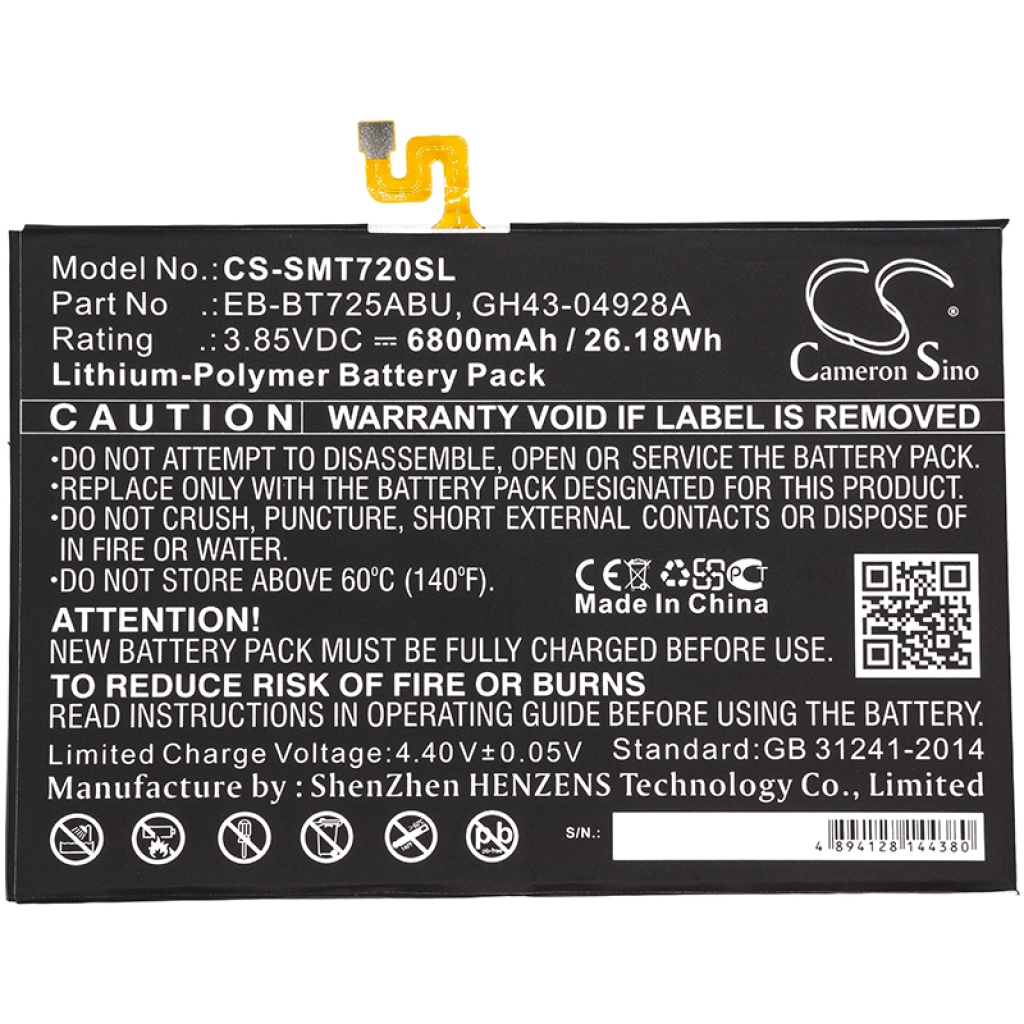 Baterie tabletă Samsung Galaxy Tab S5e WiFi (CS-SMT720SL)