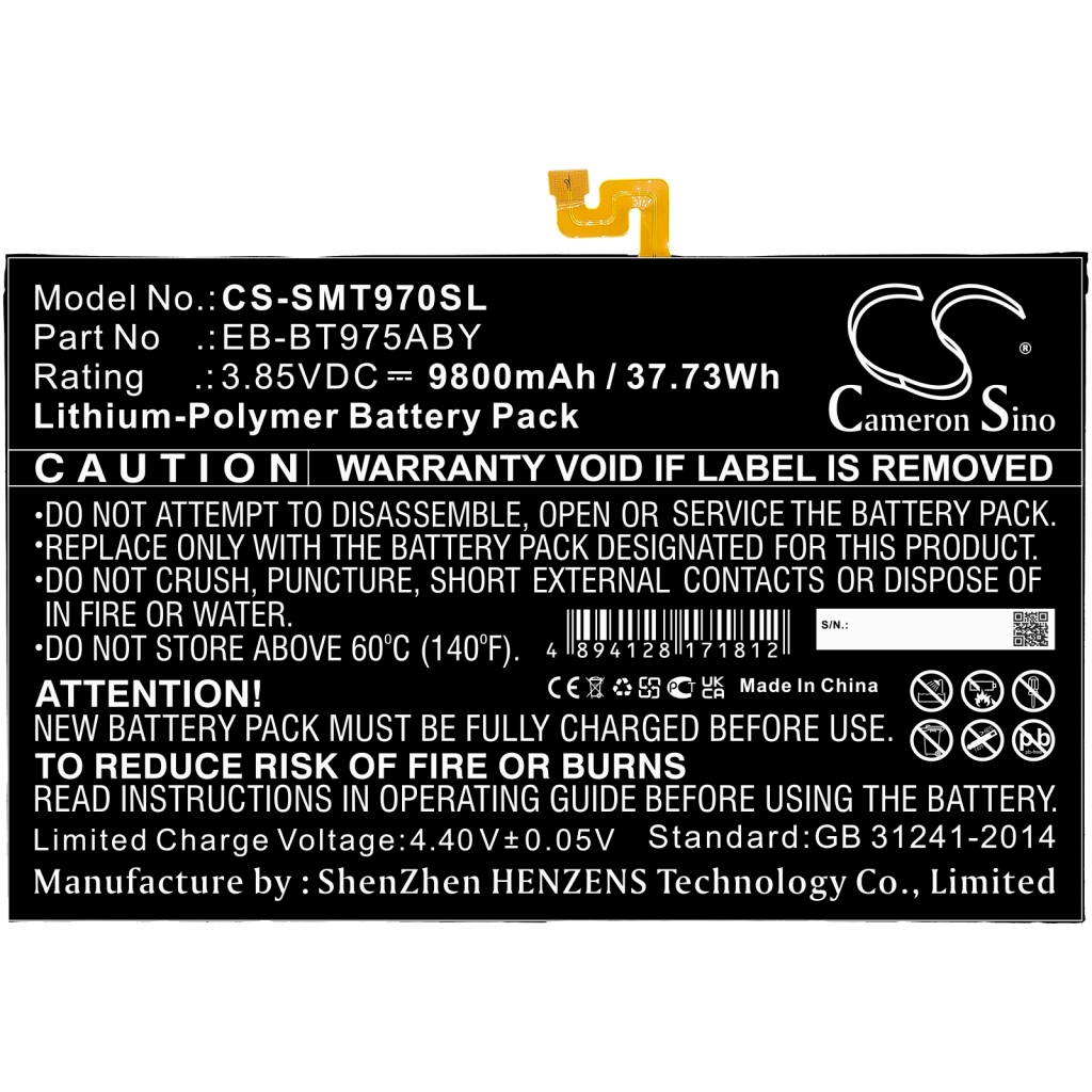 Baterie tabletă Samsung SM-T970 (CS-SMT970SL)