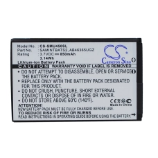 Compatible battery replacement for Verizon AB463651GZ,AB463651GZBSTD,SAMINTBATS2