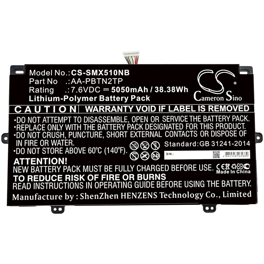 Baterii pentru laptop Samsung CS-SMX510NB