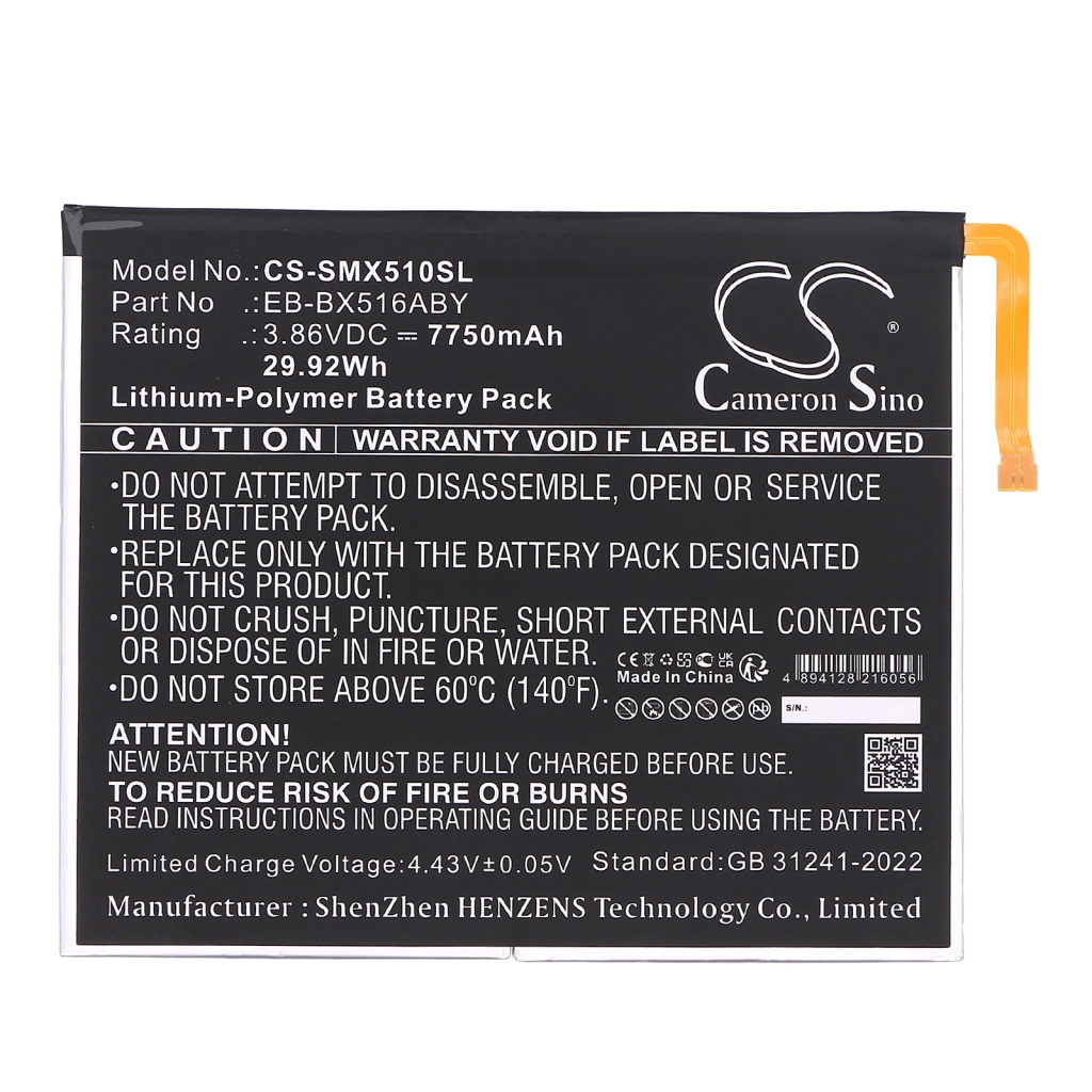 Baterie tabletă Samsung CS-SMX510SL