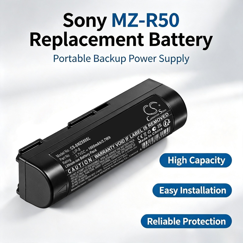 Baterii compatibil cu Sony MZ-R50 MZ-R50 CS-SMZ550SL