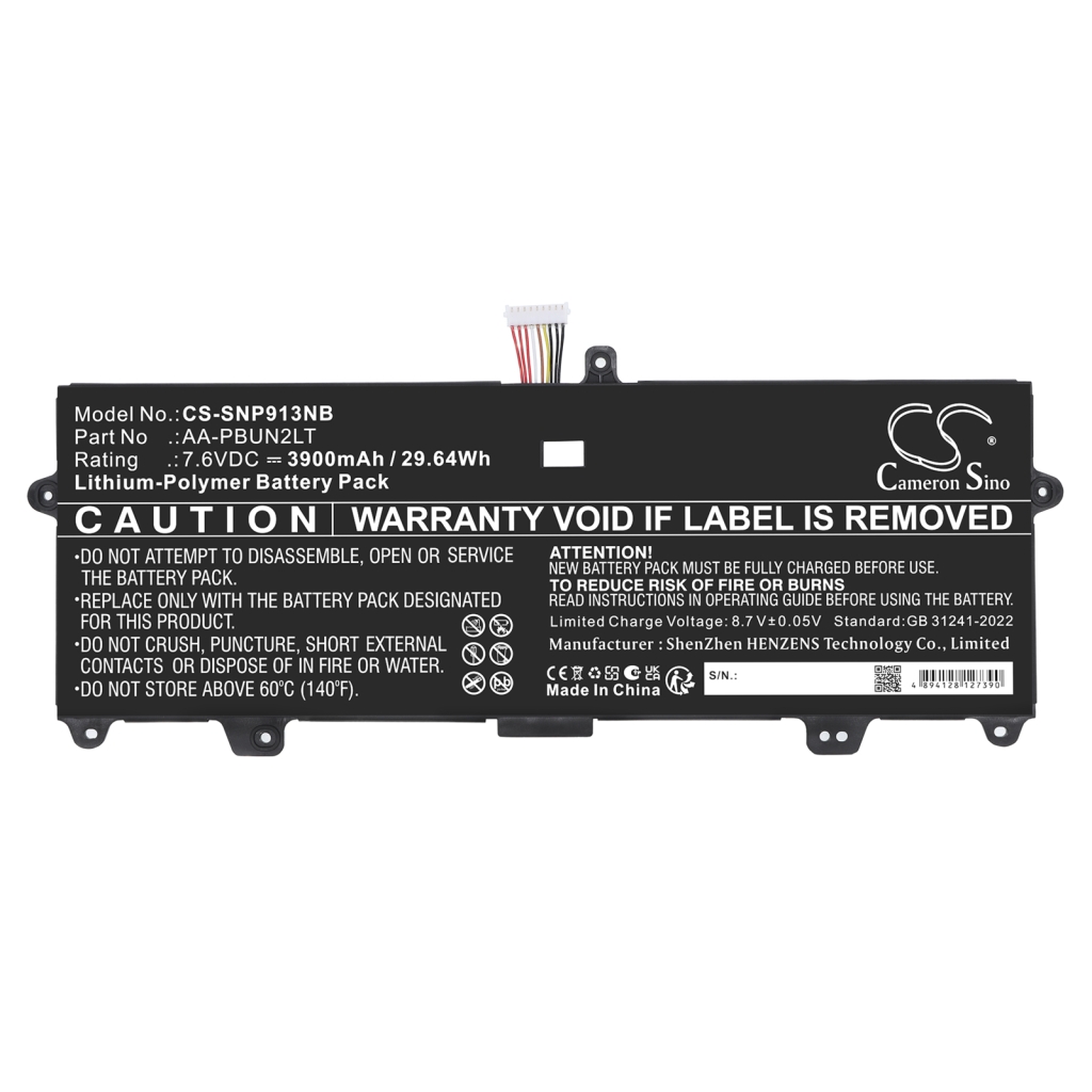 Battery compatible with Samsung