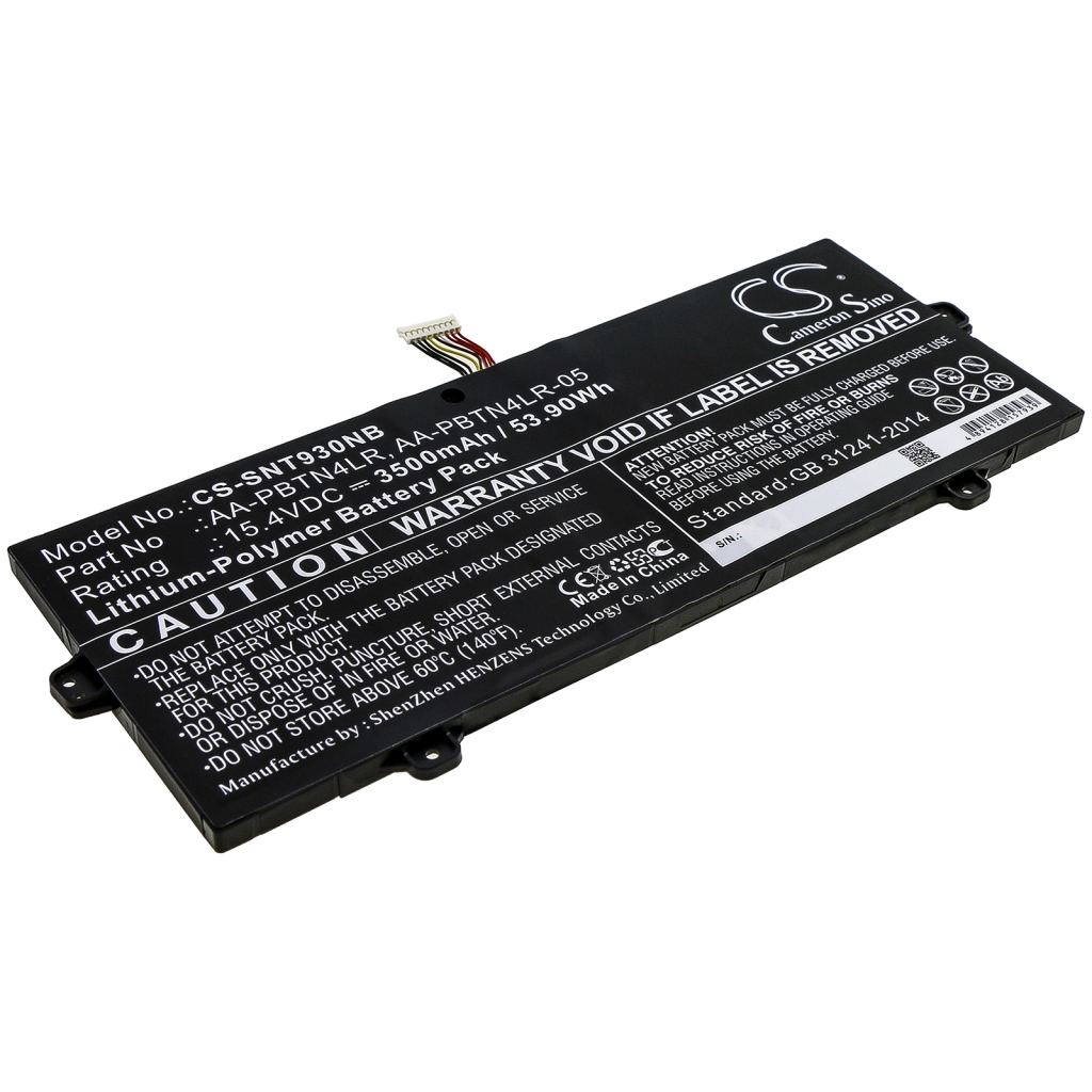 Notebook battery Samsung NT950SBV-A58A