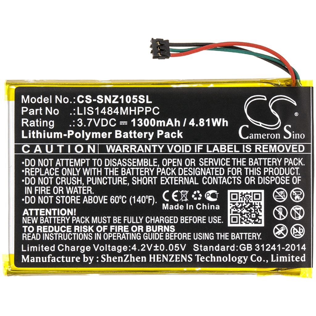 Baterie MP3, MP4, PMP Sony CS-SNZ105SL