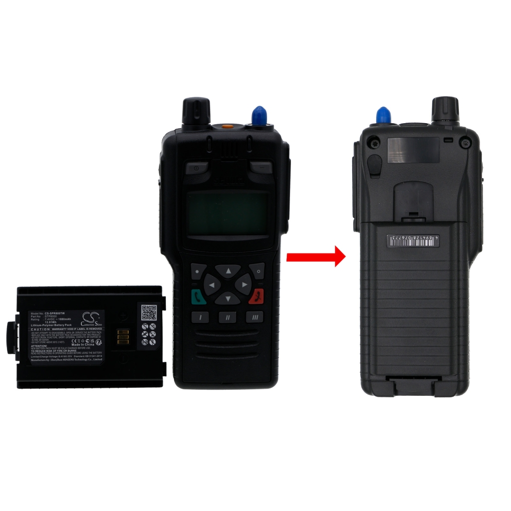 Baterie radio bidirecțional Tetra STP8035
