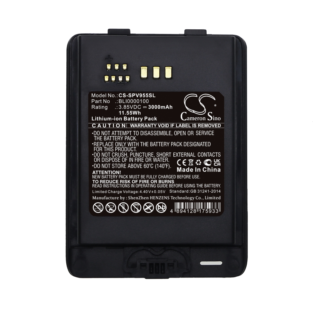 Baterie telefon mobil Spectralink Versity 9653 (CS-SPV955SL)