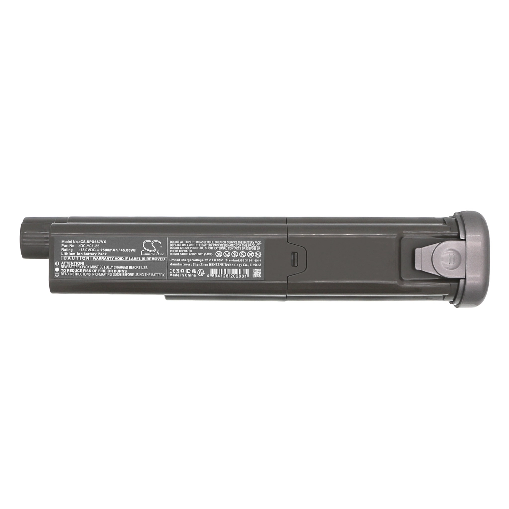 Baterie aspirator Supro CS-SPX667VX