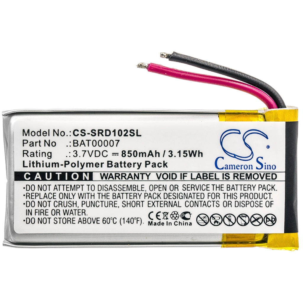 Baterie căști wireless Cardo CS-SRD102SL