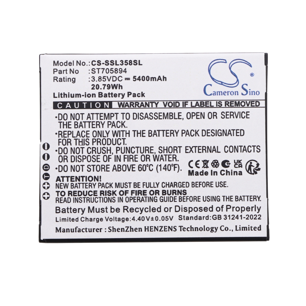 Baterie compatibil cu Senter CS-SSL358SL