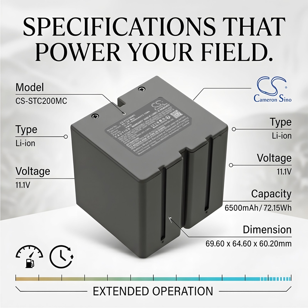 Baterie compatibil cu Stealth cam CS-STC200MC