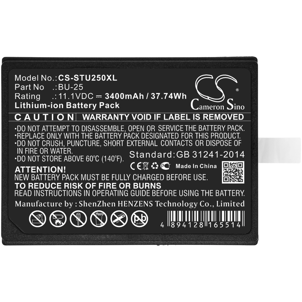 Power Tools Battery Sumitomo CS-STU250XL