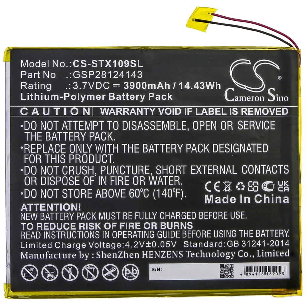 Baterie compatibil cu Smartab CS-STX109SL