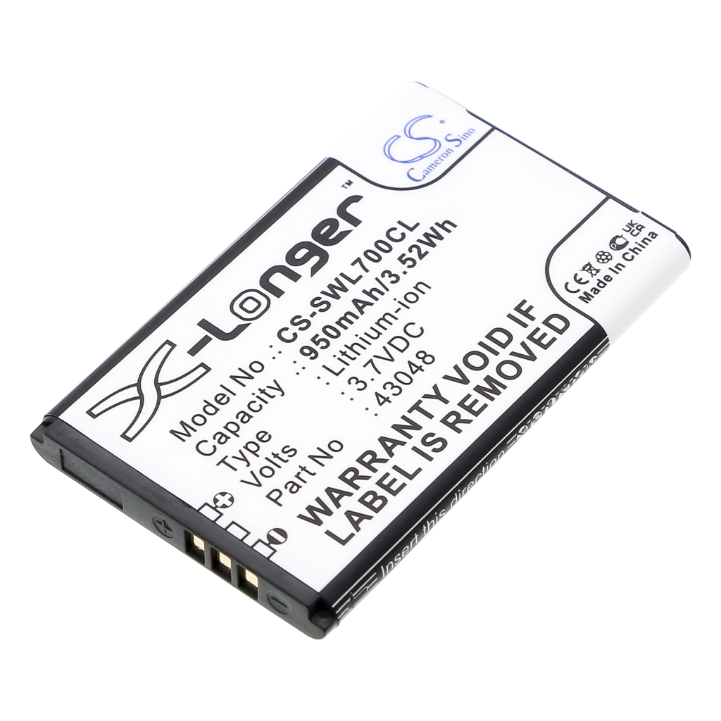 Compatible battery replacement for Swissvoice 43048