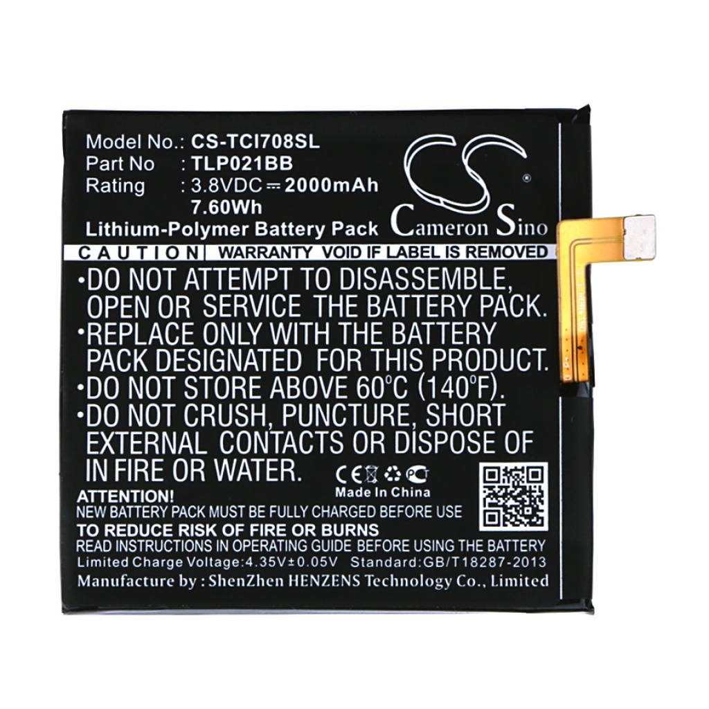 Baterie compatibil cu TCL CS-TCI708SL