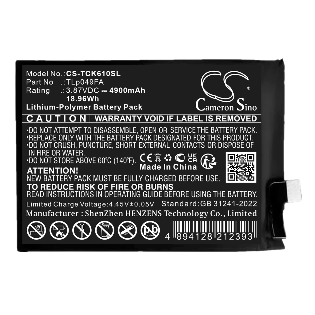 Baterie telefon mobil TCL 40 SE (CS-TCK610SL)