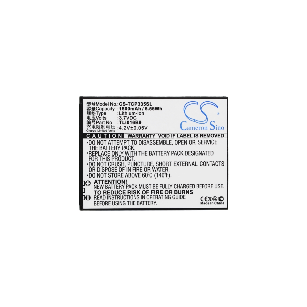 Baterie compatibil cu TCL CS-TCP335SL