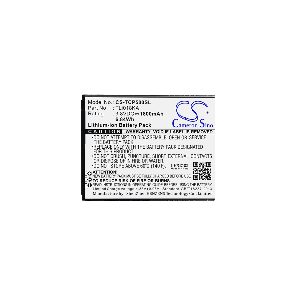 Baterie compatibil cu TCL CS-TCP500SL