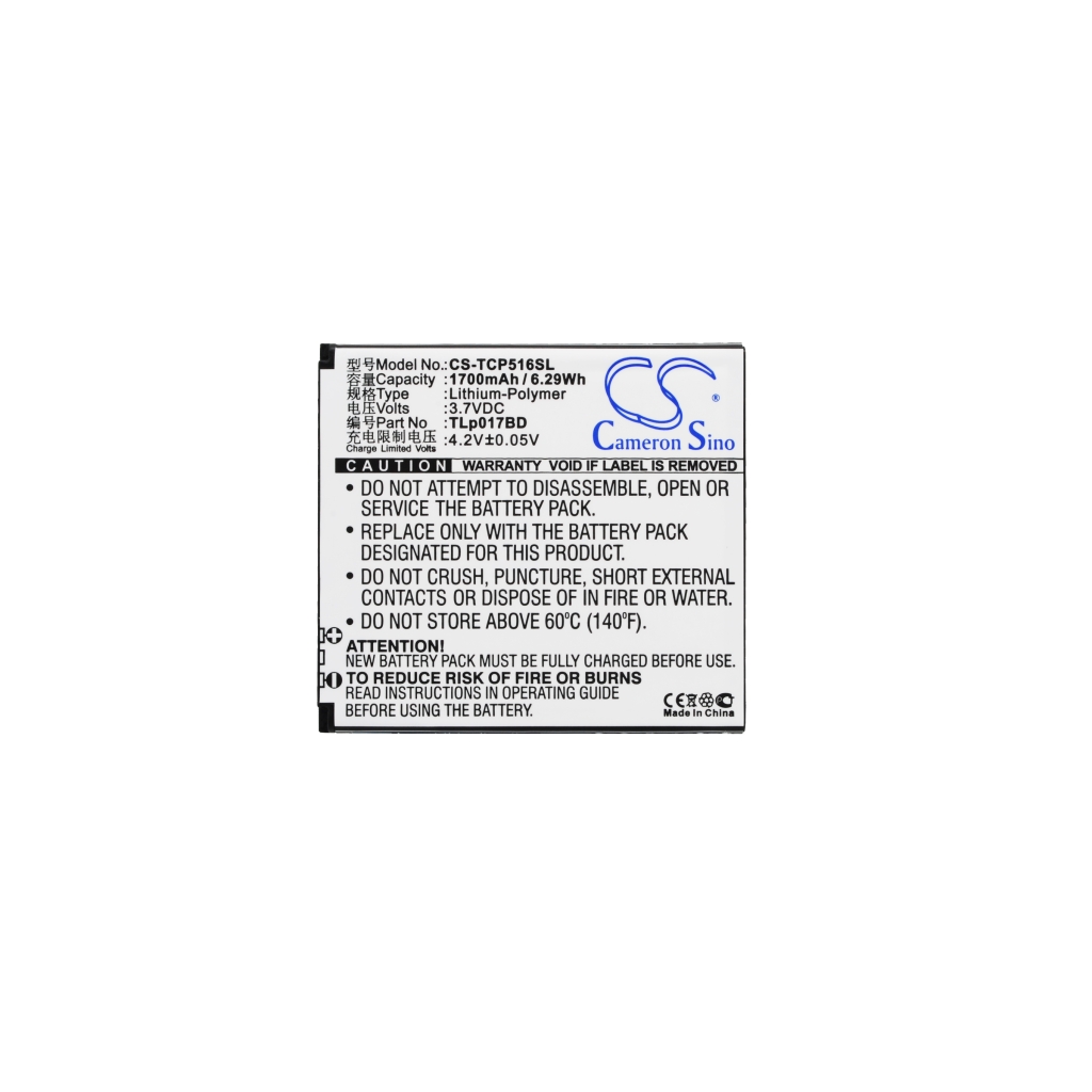 Baterie compatibil cu TCL CS-TCP516SL