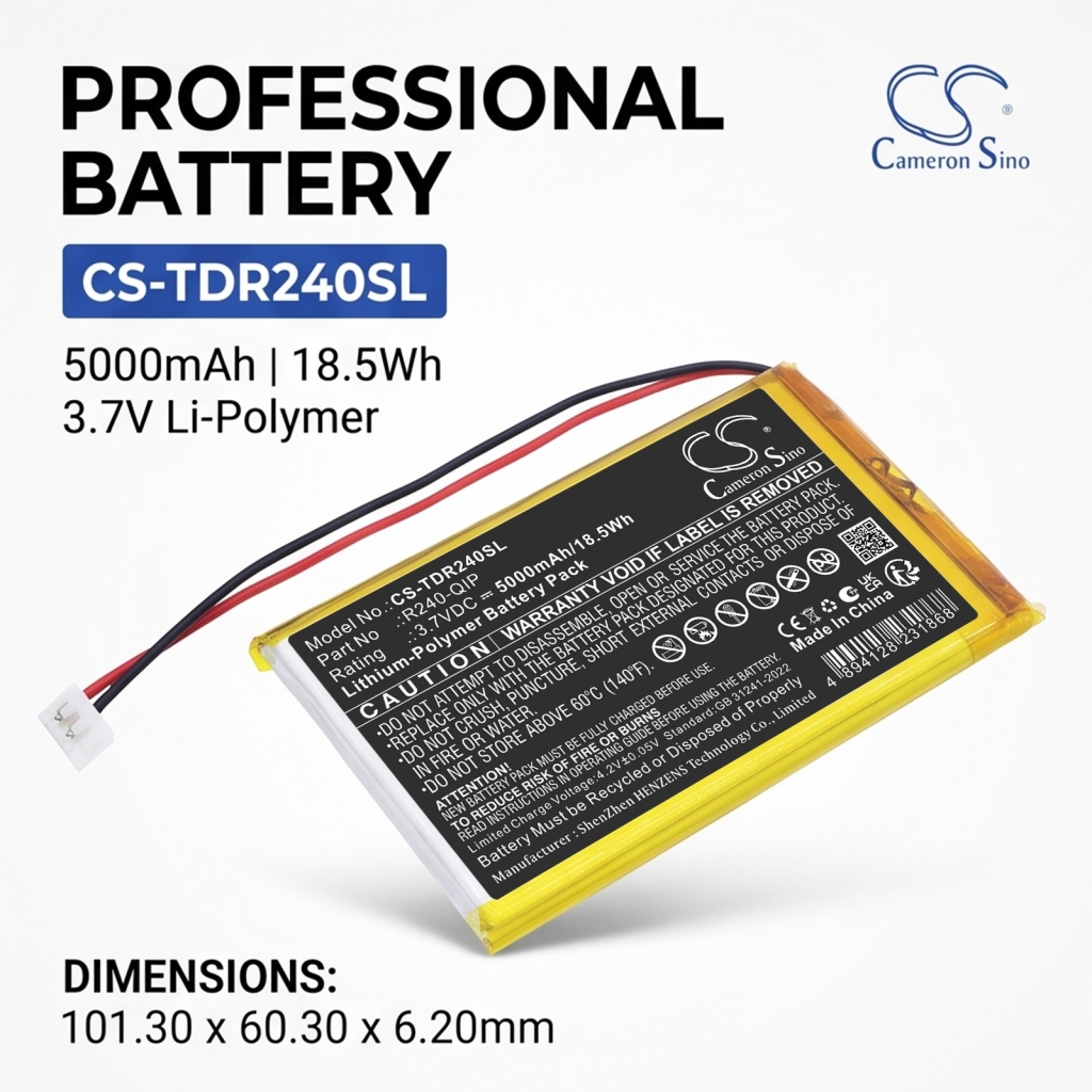 Baterii compatibil cu Trend-Networks FiberMASTER OTDR CS-TDR240SL