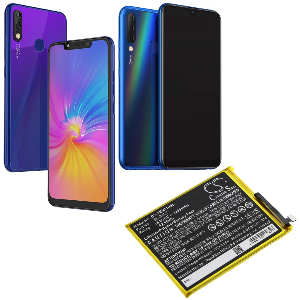 Baterie telefon mobil Tecno Camon iSky3 (CS-TEN110SL)