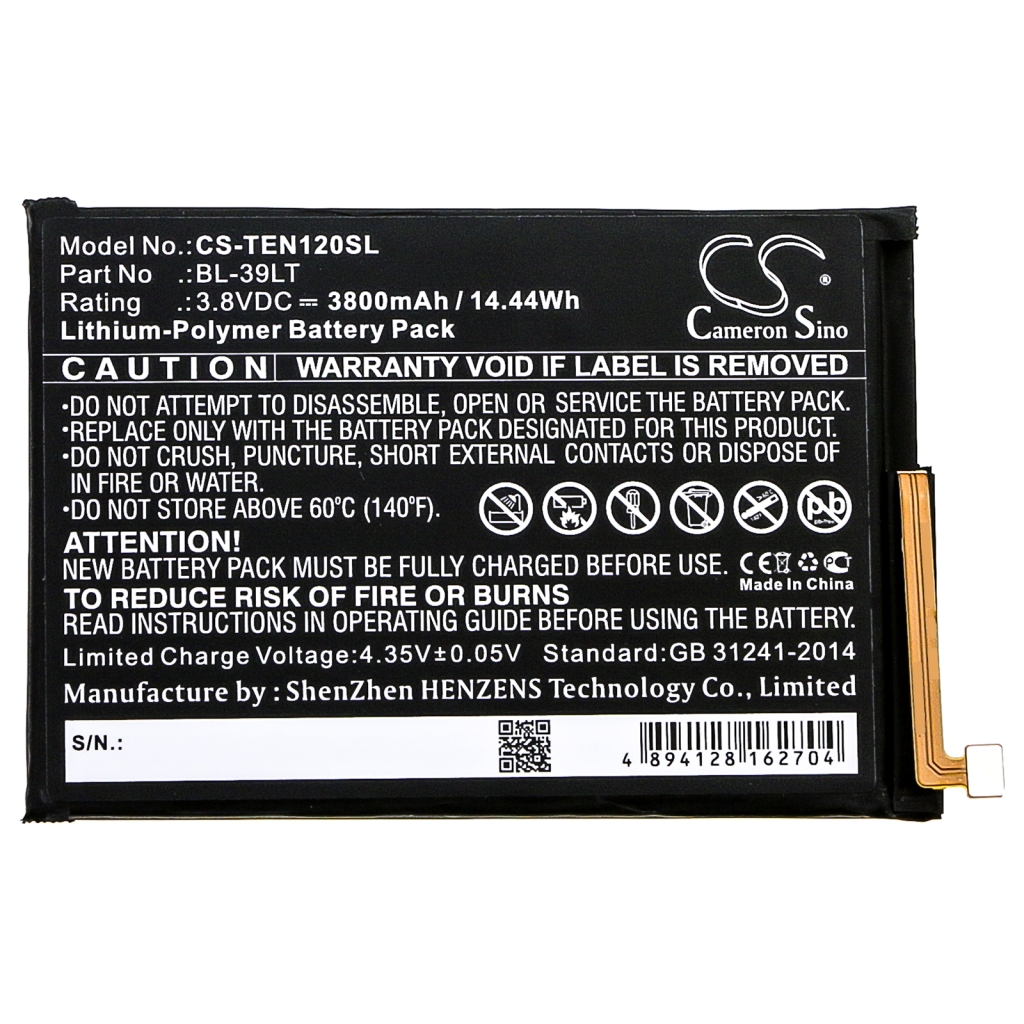 Baterie telefon mobil Tecno CS-TEN120SL