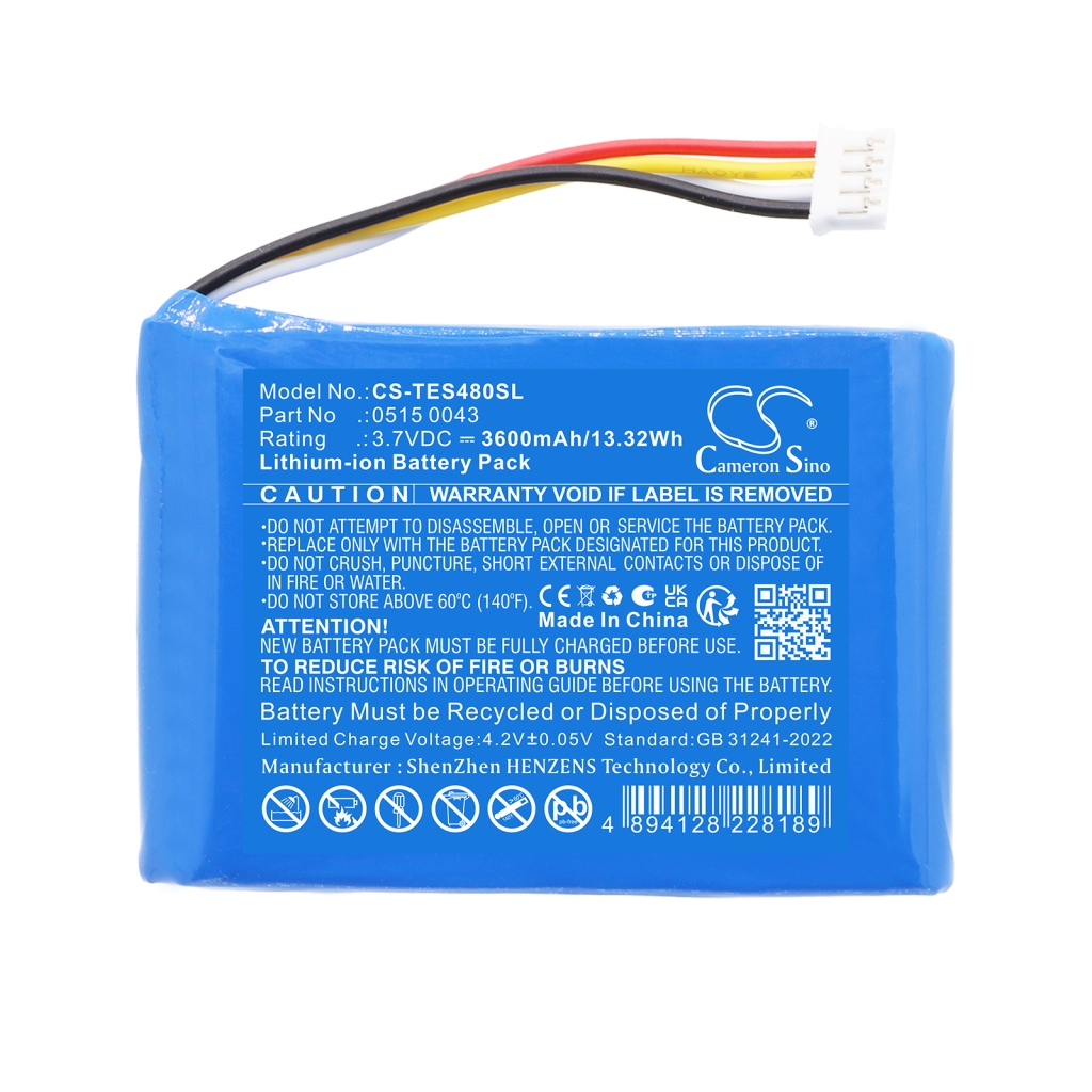 Battery for Testo 480