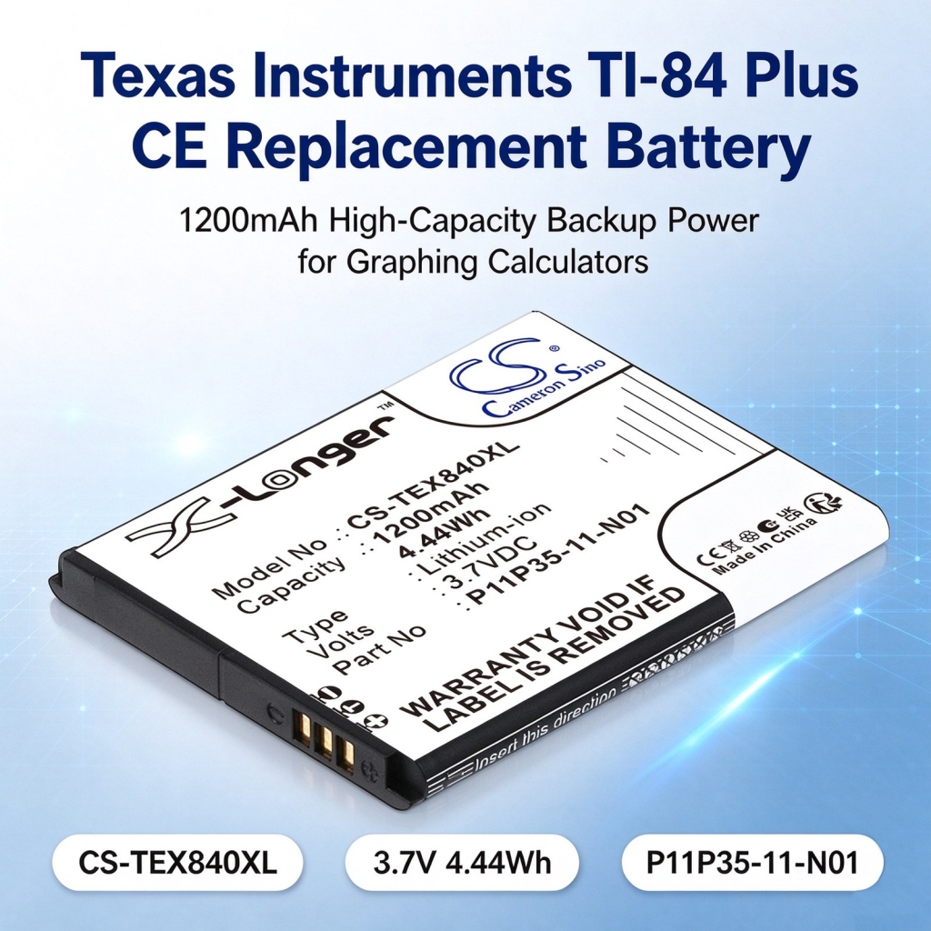 Baterii compatibil cu Texas Instruments TI Nspire CX Nspire CX CAS Graphing CS-TEX840XL