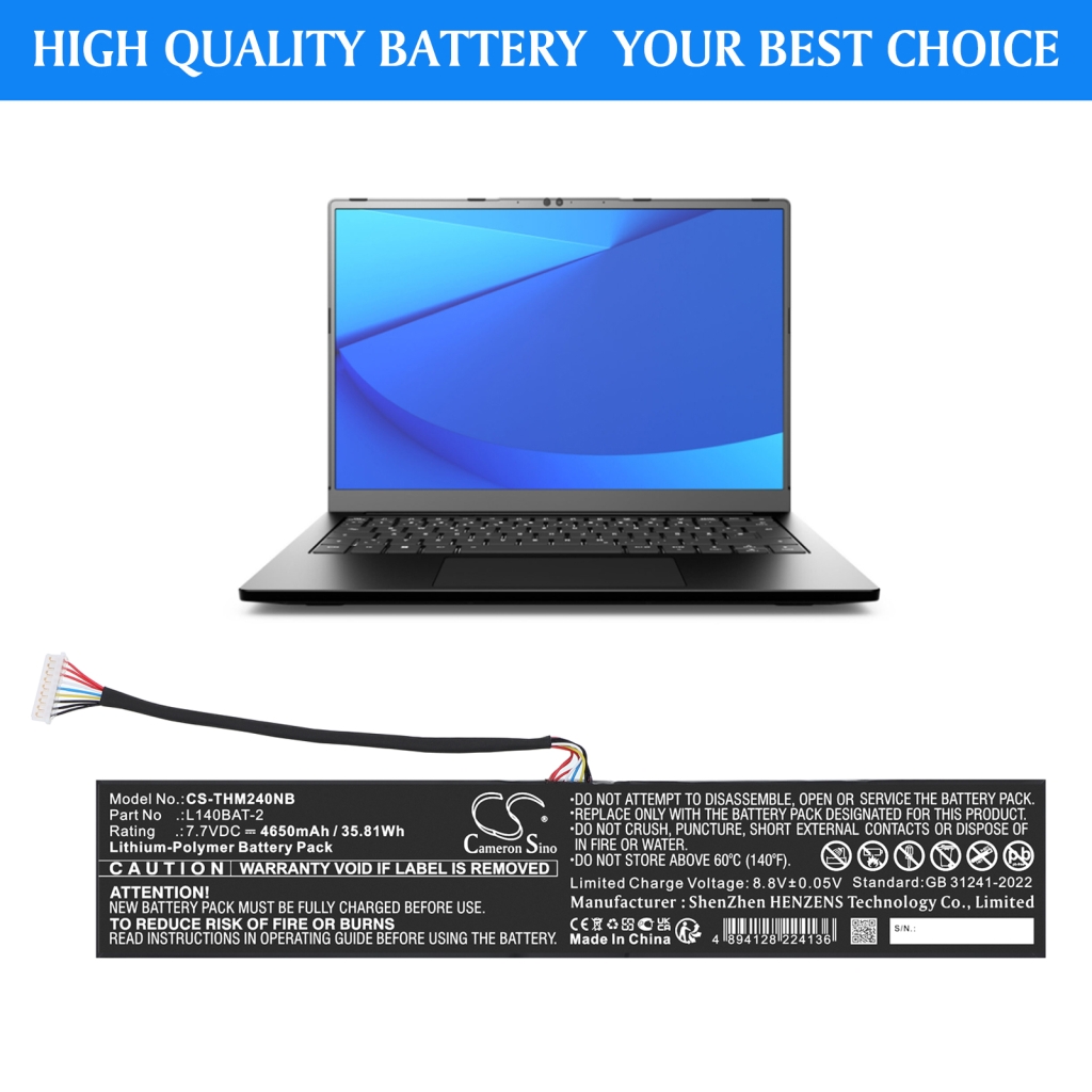 Baterie Înlocuiește L140BAT-2